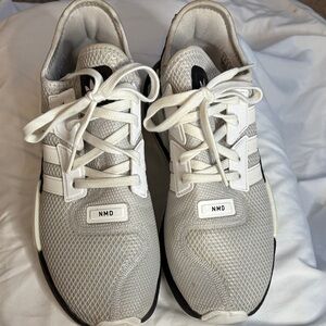 Adidas NMD Men's Gray and White Sneakers